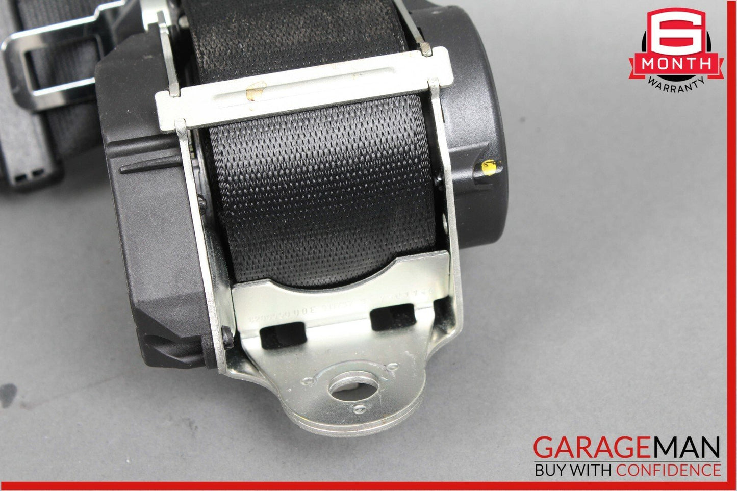 14-17 Maserati Ghibli Rear Center Seatbelt Seat Belt Retractor Black OEM