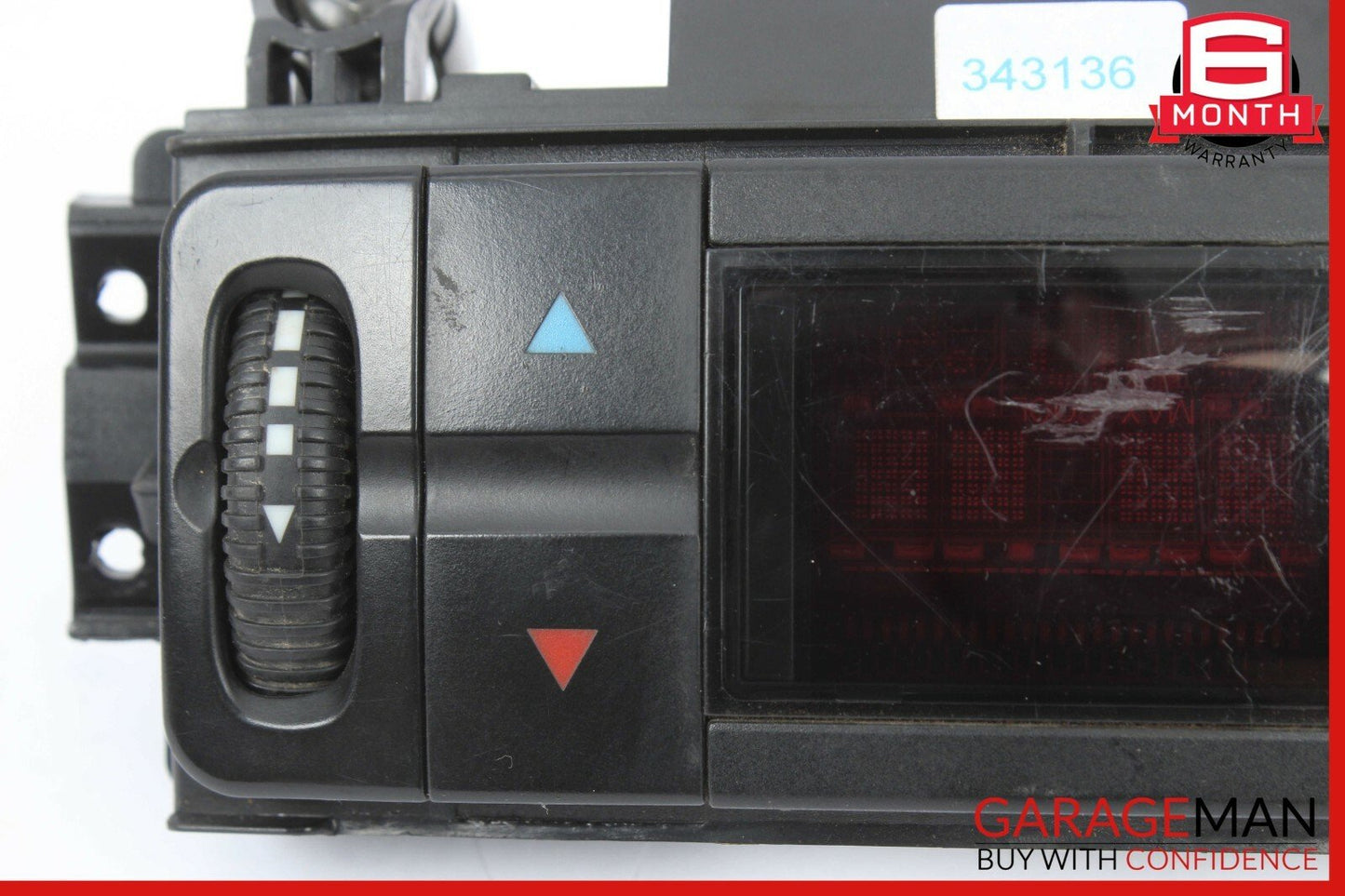 06-11 Mercedes W211 E500 CLS500 Rear AC Climate Control Switch OEM