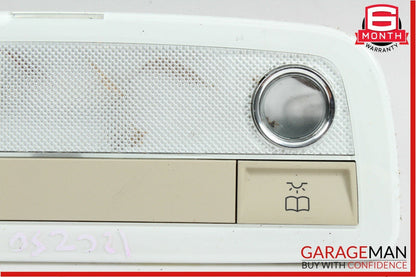 08-14 Mercedes W204 C250 C300 Rear Overhead Dome Light Lamp Reading Map Beige