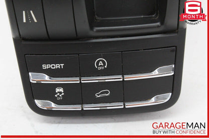 11-14 Porsche Cayenne 958 Suspension Mode Selector Switch Module 7P5927127CG OEM