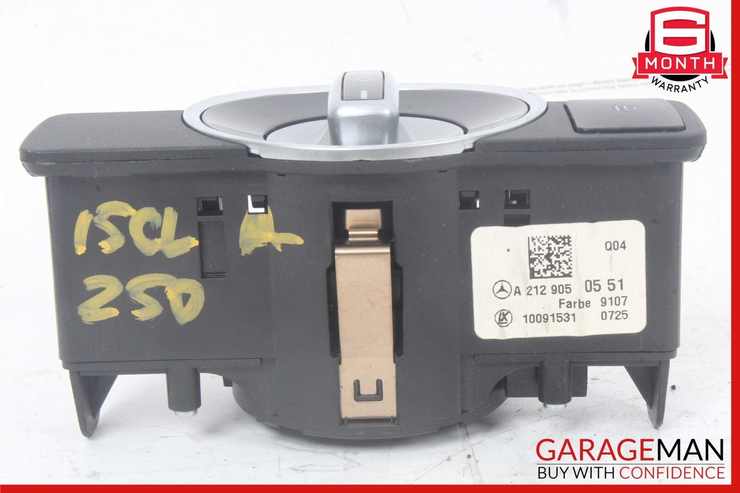 08-20 Mercedes W117 CLA250 GLK350 Headlight Fog Light Switch Control Module OEM