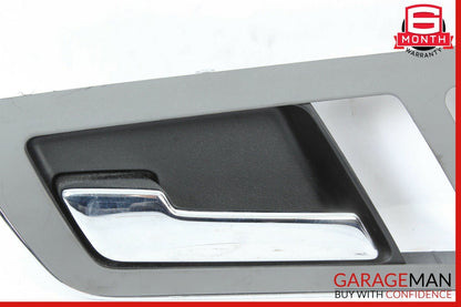 07-09 Mercedes W221 S550 S450 Front Left Side Interior Door Handle Black OEM