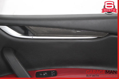 14-22 Maserati Ghibli M157 Front Right Passenger Side Interior Door Panel OEM