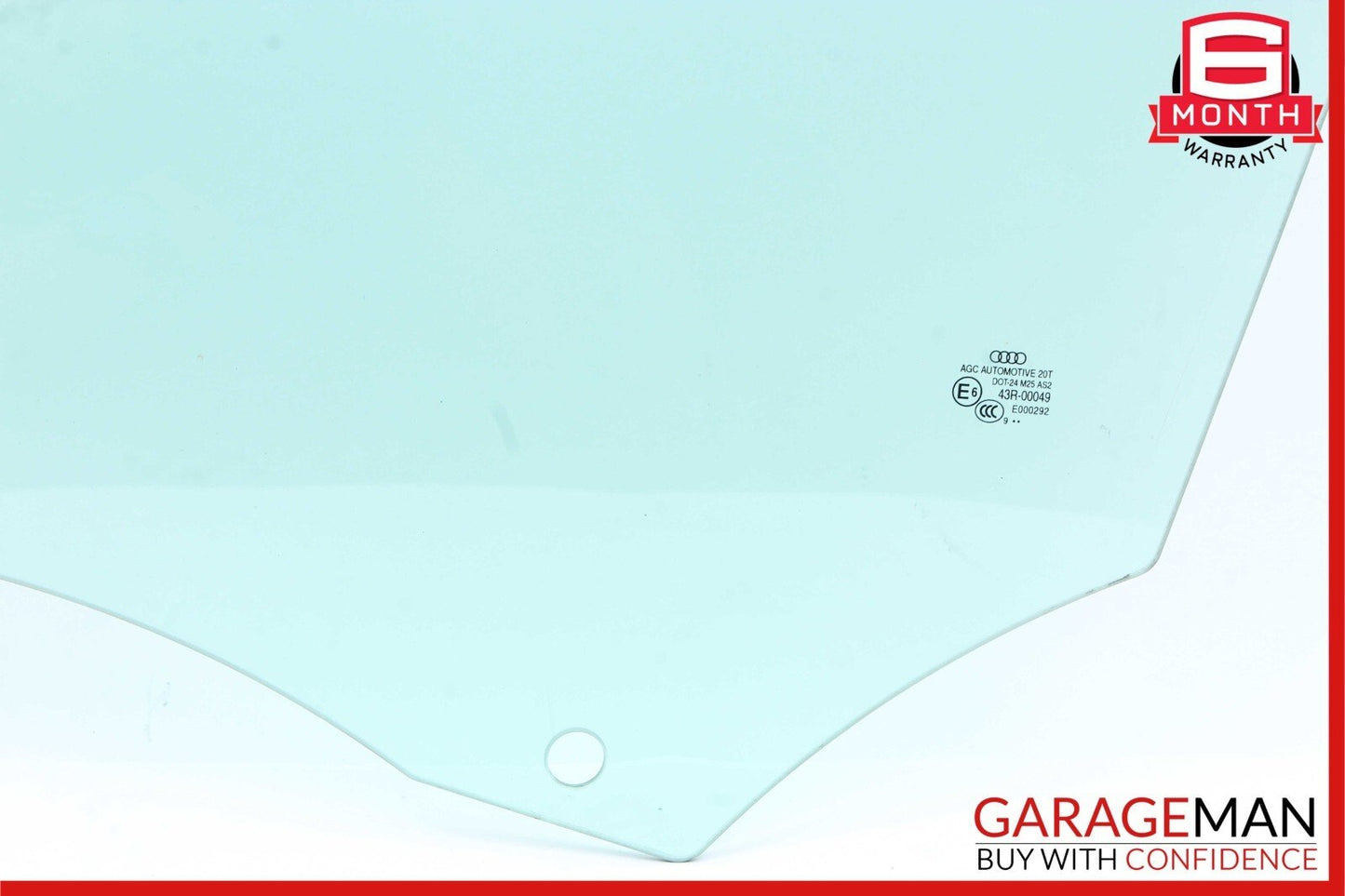 08-17 Audi A5 S5 Coupe Front Left Side Door Window Auto Glass Clear OEM