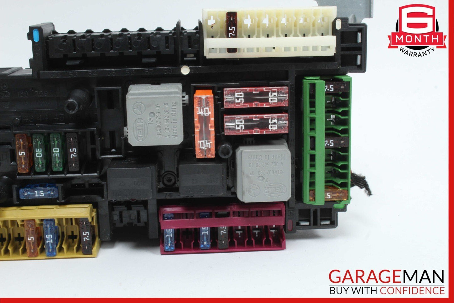 10-18 Mercedes W212 E350 Rear SAM Fuse Box Relay Control OEM