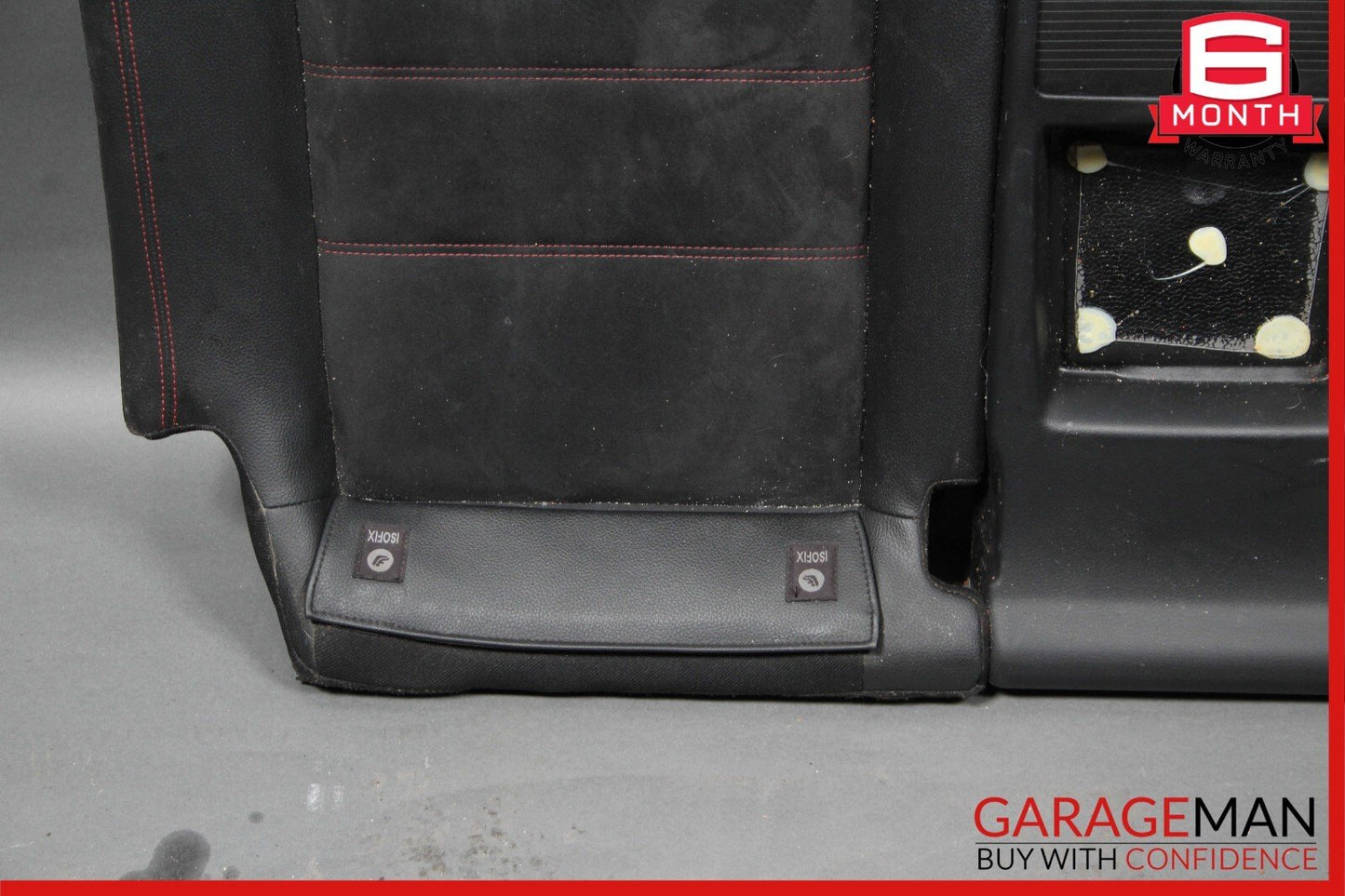 12-15 Mercedes W204 C250 C350 Coupe Rear Lower Bottom Seat Cushion Cover Black