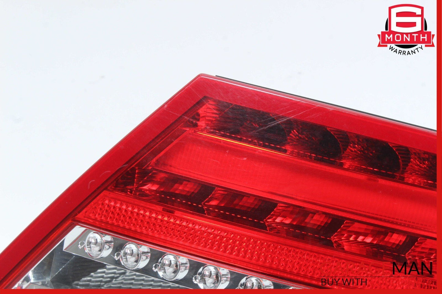 12-14 Mercedes W204 C350 C250 C300 Rear Right Passenger Side Tail Light Lamp LED