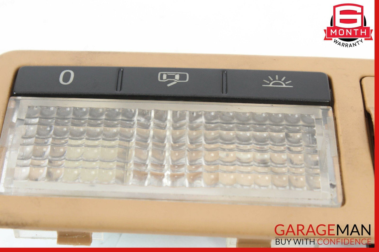 03-10 Porsche Cayenne 955 957 Rear Right Side Dome Light Reading Map Lamp Beige