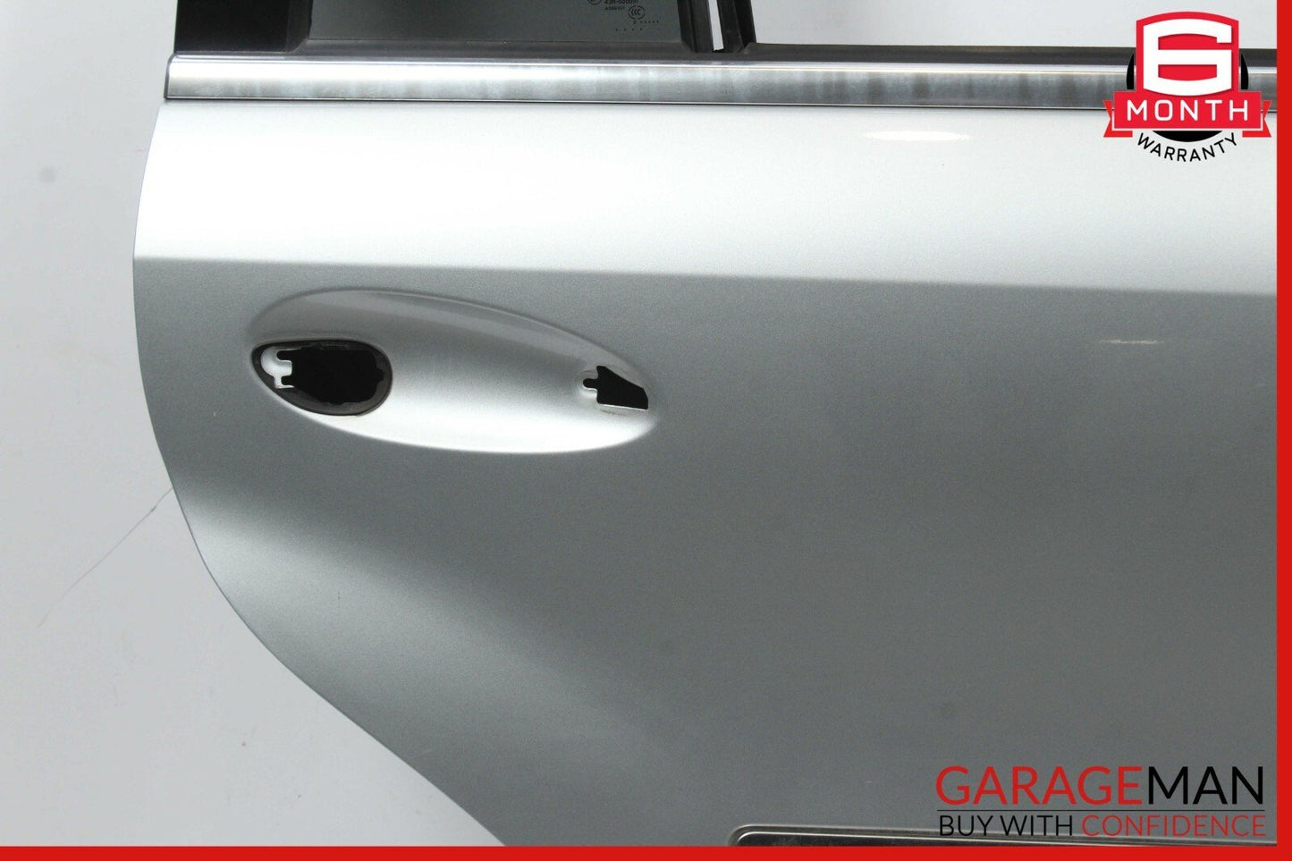 07-12 Mercedes X164 GL450 Rear Right Side Exterior Door Shell Assembly Silver