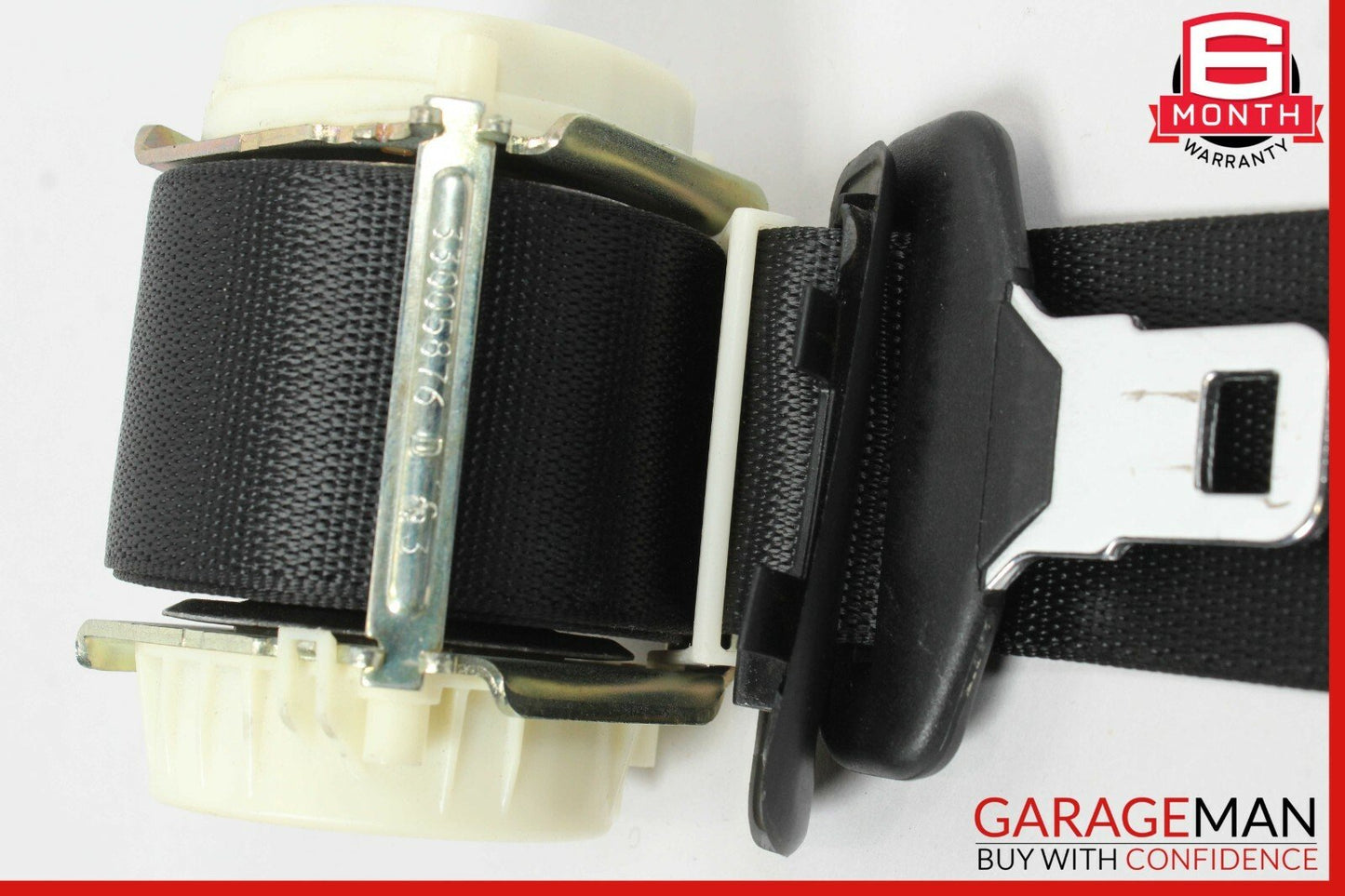 07-13 Mercedes W221 S550 Rear Center Seat Belt Retractor Buckle Assembly OEM