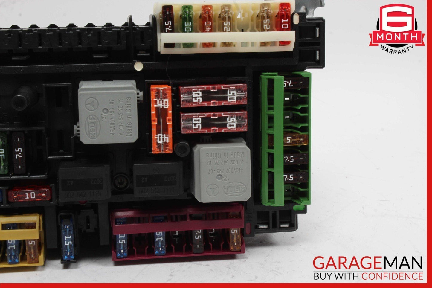 10-18 Mercedes W218 CLS500 E350 Rear SAM Fuse Box Relay Control Module OEM