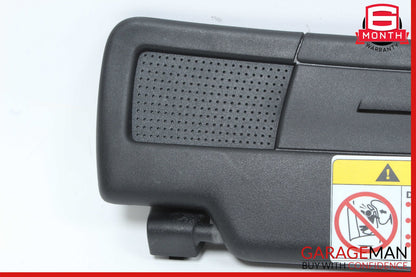 05-11 Mercedes R171 SLK280 Right Side Sun Visor Sunvisor Shade Black OEM