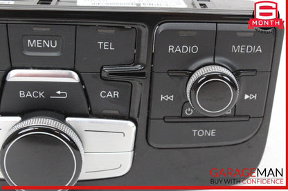 11-18 Audi A8 S8 Audio Radio MMI Multimedia Control Switch Panel 4H1919600M OEM