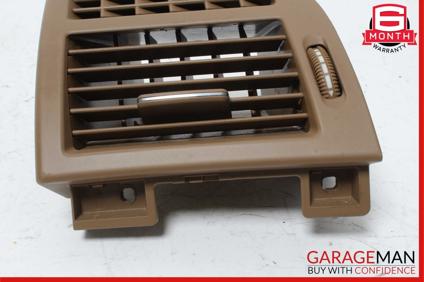 07-13 Mercedes W221 S550 Front Left Driver Side Dash AC A/C Air Vent Trim Brown