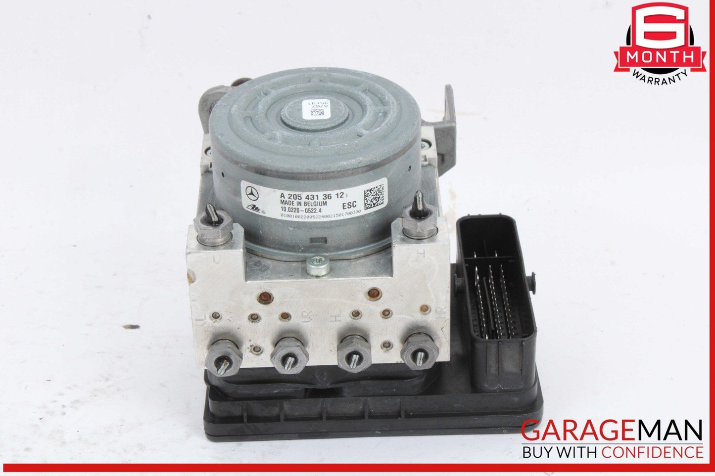 15-20 Mercedes W205 C300 ABS Anti Lock Brake Pump Control Module 2054310000 OEM
