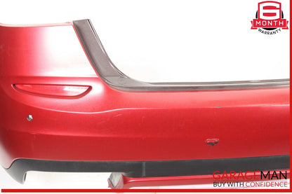 14-17 Maserati Quattroporte M156 Rear Bumper Cover Red OEM