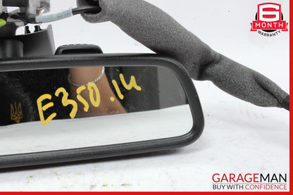 10-16 Mercedes W212 E350 C300 Interior Rear View Mirror Black OEM