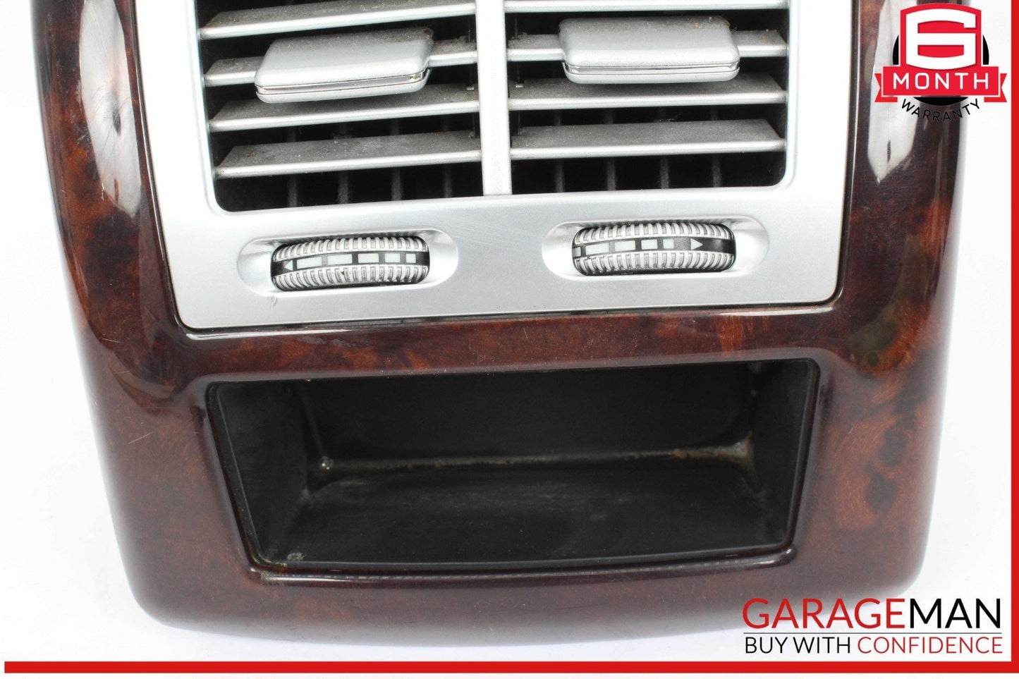 07-13 Mercedes W221 S550 Rear Center Console AC A/C Air Vent Trim 2216801639 OEM