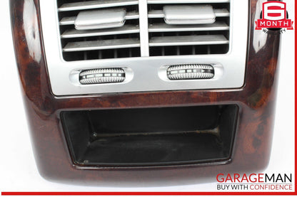 07-13 Mercedes W221 S550 Rear Center Console AC A/C Air Vent Trim 2216801639 OEM