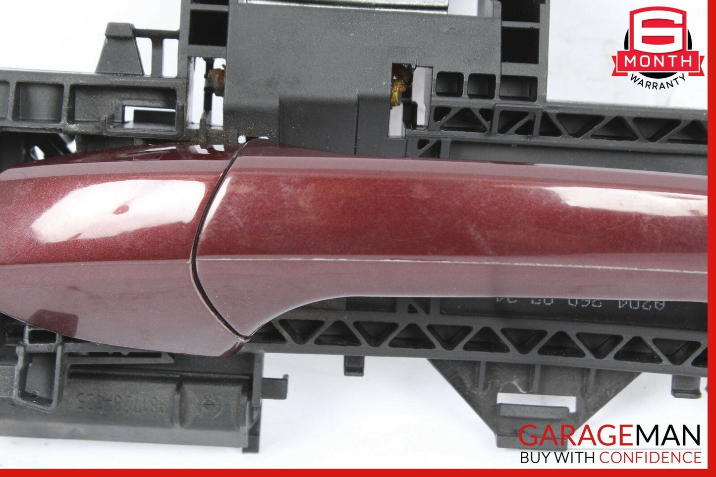 08-11 Mercedes W204 C300 C350 Rear Left Driver Side Exterior Door Handle Red
