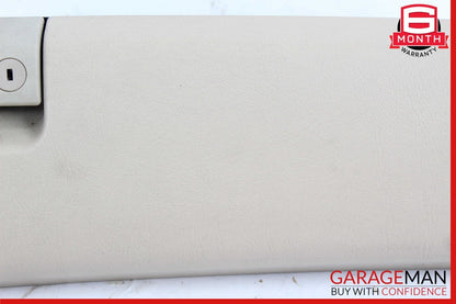 96-99 Mercedes W210 E430 E320 Glove Box Compartment Cup Holder Beige OEM