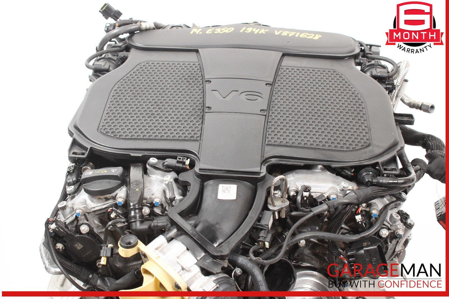 12-16 Mercedes W212 E350 C350 3.5L V6 RWD Engine Motor Block Assembly OEM 194k
