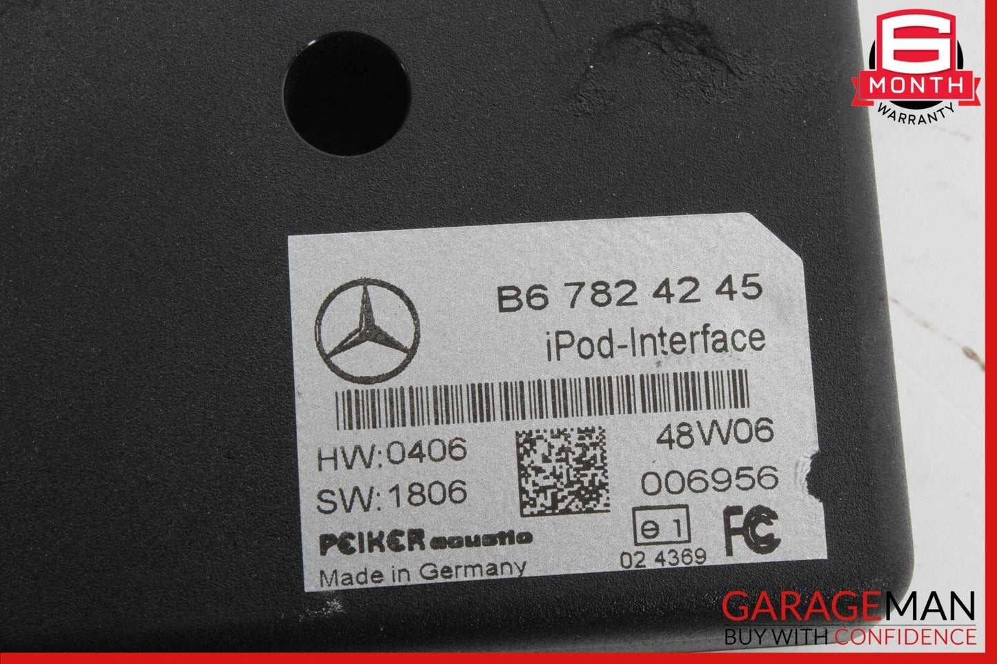 07-14 Mercedes W216 CL550 S550 S63 AMG Ipod Interface Control Module B67824245