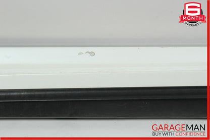 14-16 Maserati Quattroporte Left Driver Side Rocker Skirt Molding Panel White