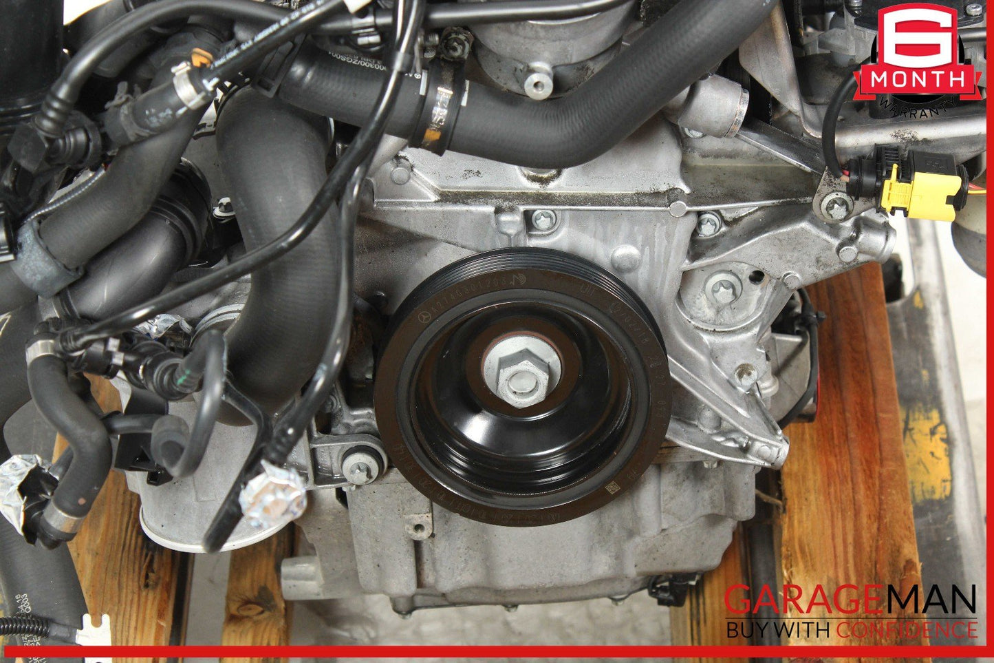 18-20 Mercedes X253 GLC350e Hybrid AWD Engine Motor Block Assembly OEM 197k