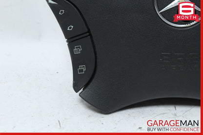 00-02 Mercedes W220 S500 S55 CL55 AMG Steering Wheel Air Bag Airbag SRS Black