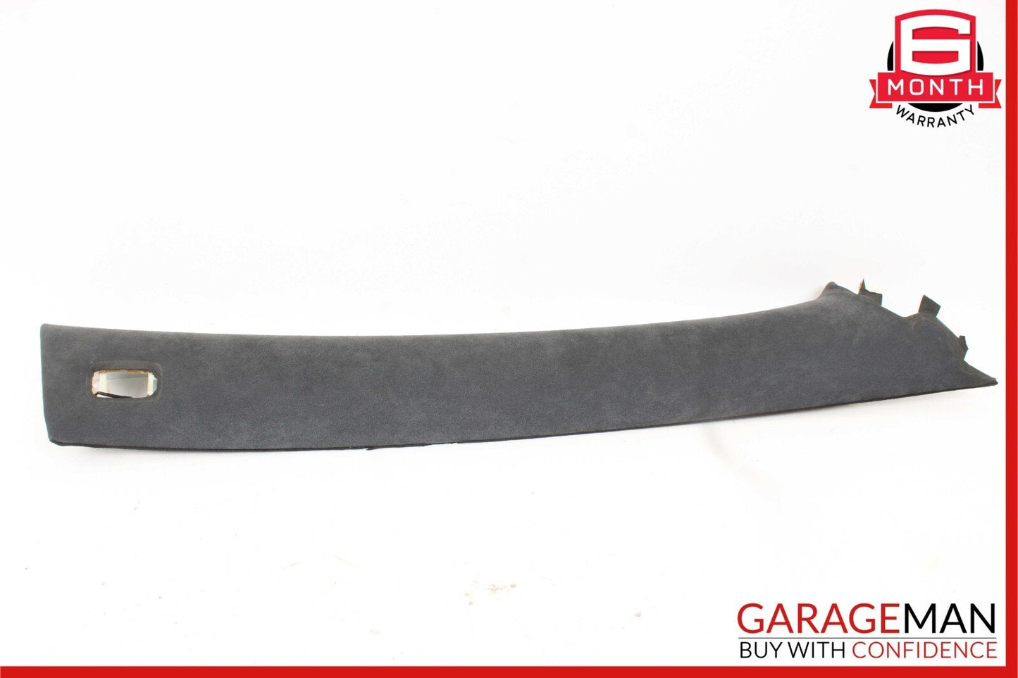 07-13 Mercedes W221 S550 S63 AMG Right Passenger B-Pillar Cover Trim Suede OEM