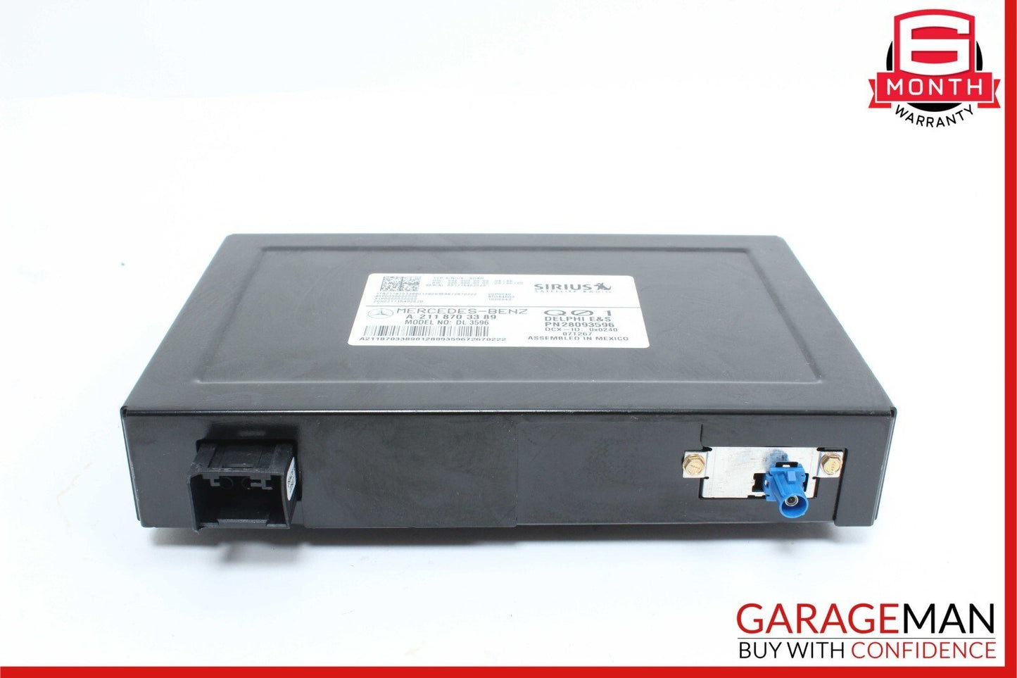 Mercedes SLK350 E350 ML350 R350 GL450 Sirius Satellite Radio Receiver Module OEM