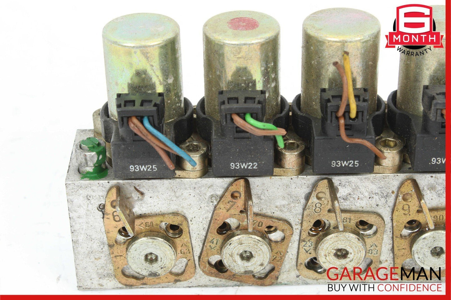 90-02 Mercedes R129 SL500 300SL Left Side Top Hydraulic Valve Block Solenoid