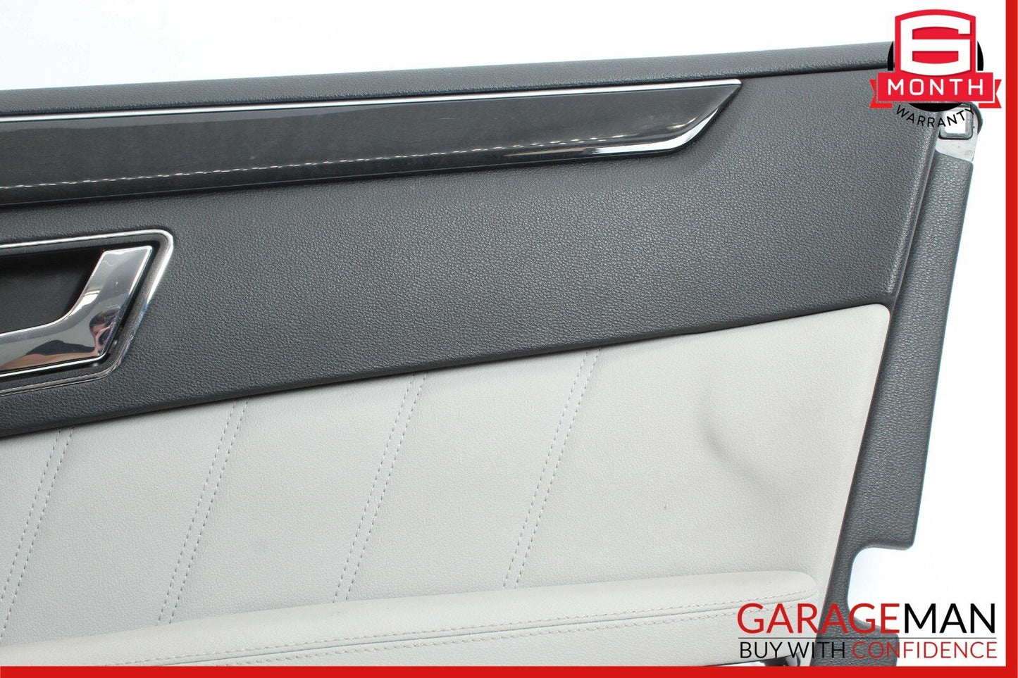 10-13 Mercedes W212 E350 E550 Front Right Side Interior Door Panel Cover Grey