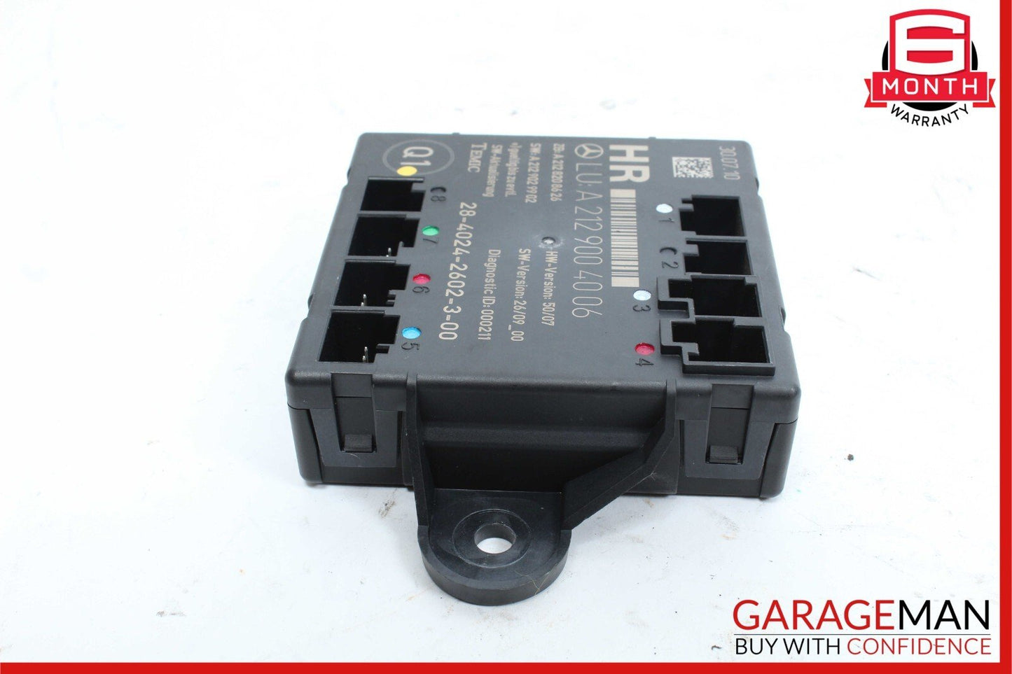 08-18 Mercedes W204 C300 C350 E350 Rear Right Side Door Control Module OEM