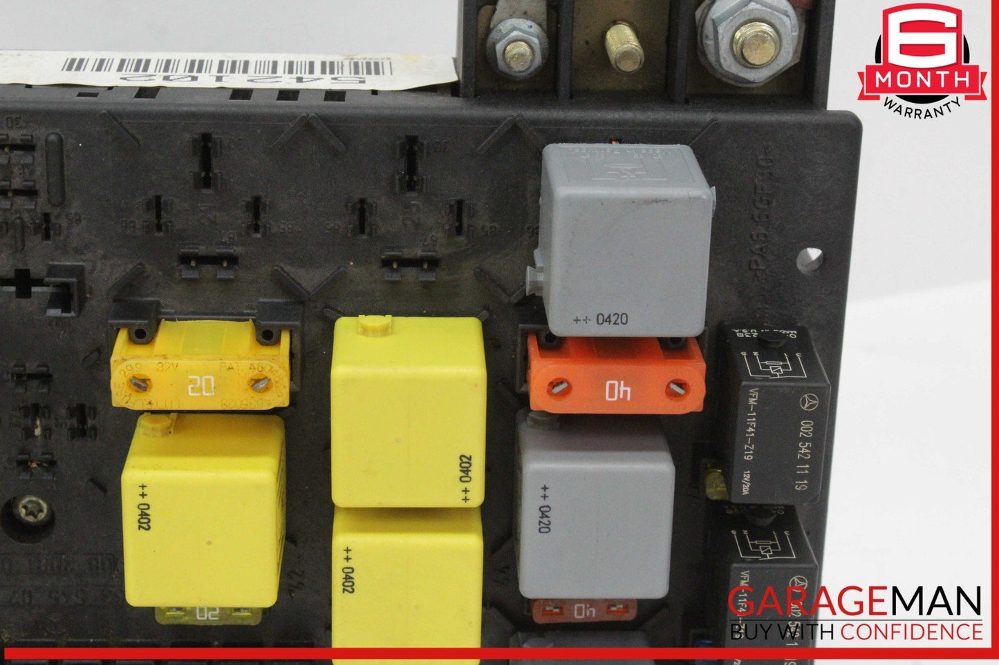 98-05 Mercedes W163 ML350 ML55 AMG Main Fuse Box Relay Module 1635450205 OEM