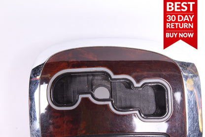 00-06 Mercedes W215 CL500 Gear Shifter Selector Trim Indicator Panel Wood A89