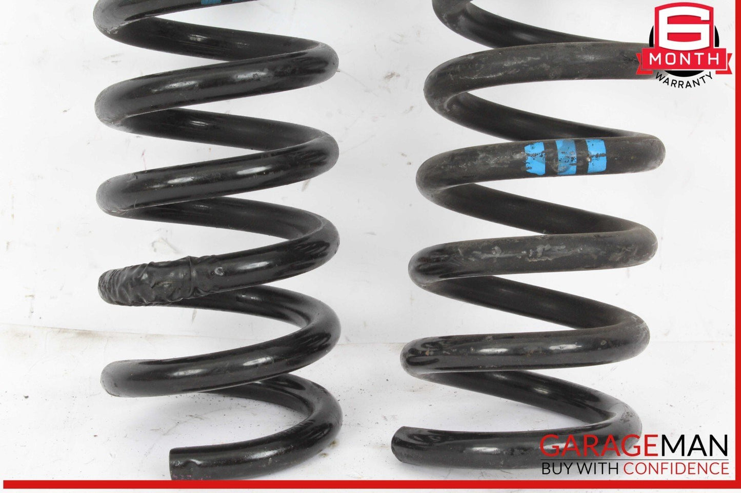 01-07 Mercedes W203 C230 C320 Rear Right & Left Shock Absorber Coil Springs Set