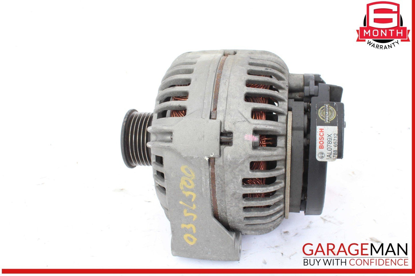 03-06 Mercedes R230 SL500 Generator Alternator 150 AMP 0121541302 OEM