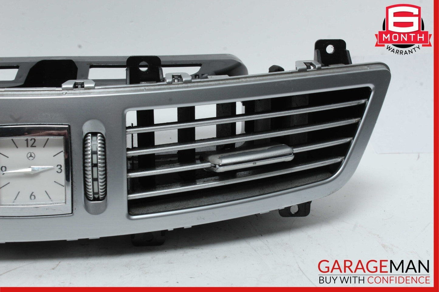 07-13 Mercedes W221 S550 Dashboard AC A/C Air Vent Clock OEM