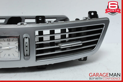 07-13 Mercedes W221 S550 Dashboard AC A/C Air Vent Clock OEM