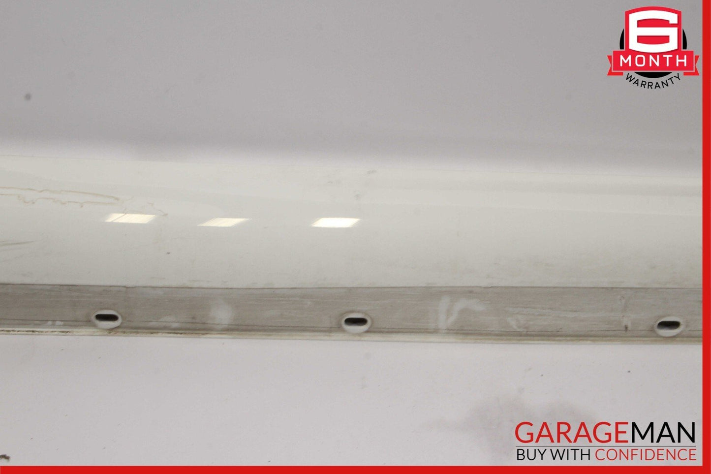 12-14 Mercedes W204 C350 Coupe Sport Right Side Rocker Skirt Molding Polar White