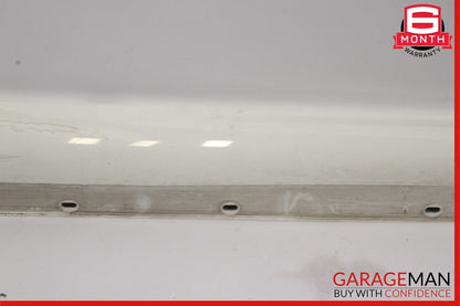 12-14 Mercedes W204 C350 Coupe Sport Right Side Rocker Skirt Molding Polar White