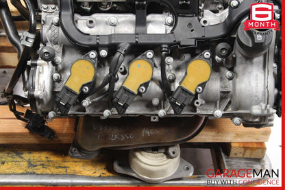 10-12 Mercedes X204 GLK350 3.5L M272 Engine Motor Block Assembly 140k