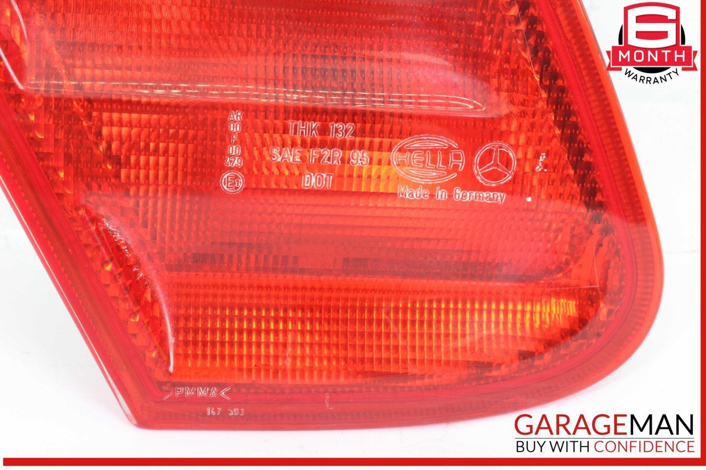 97-03 Mercedes W208 CLK430 CLK55 AMG Rear Left Driver Side Inner Tail Light Lamp