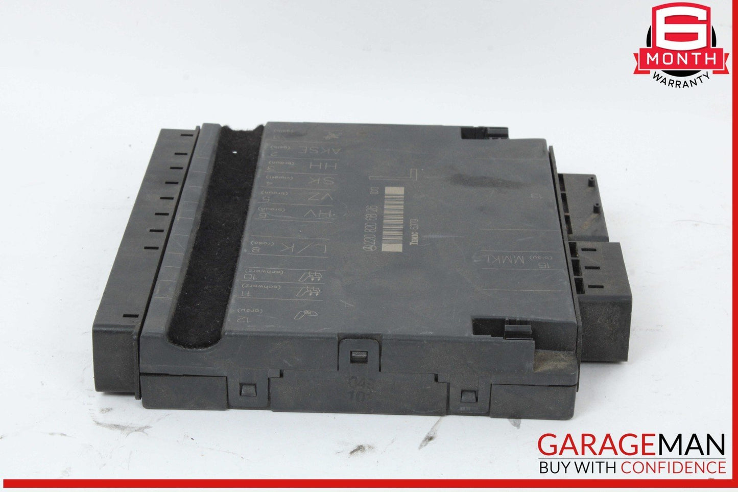 00-06 Mercedes W220 S430 S500 Front Left Side Seat Control Module 2208206826 OEM