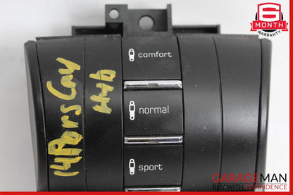 11-14 Porsche Cayenne 958 Hybrid S Suspension Mode Selector Switch Panel OEM