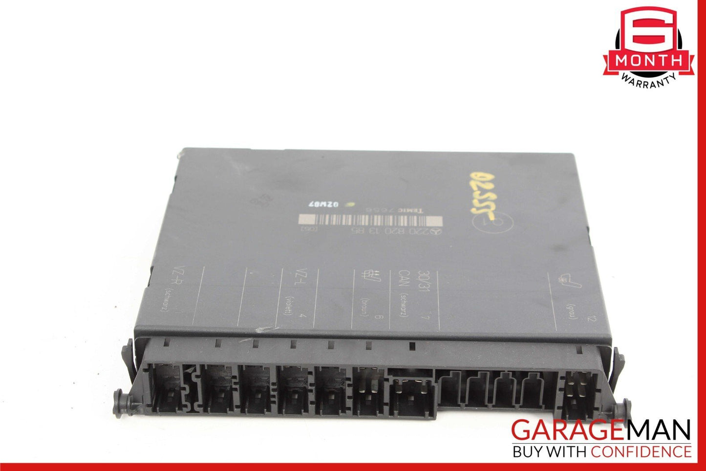 02-06 Mercedes W220 S600 S55 AMG S430 Rear Seat Control Module 2208201385 OEM