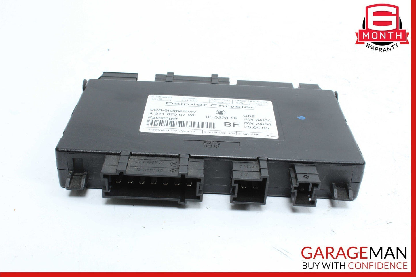 03-12 Mercedes GL500 SLK280 CLS500 Front Right Side Seat Control Module Unit