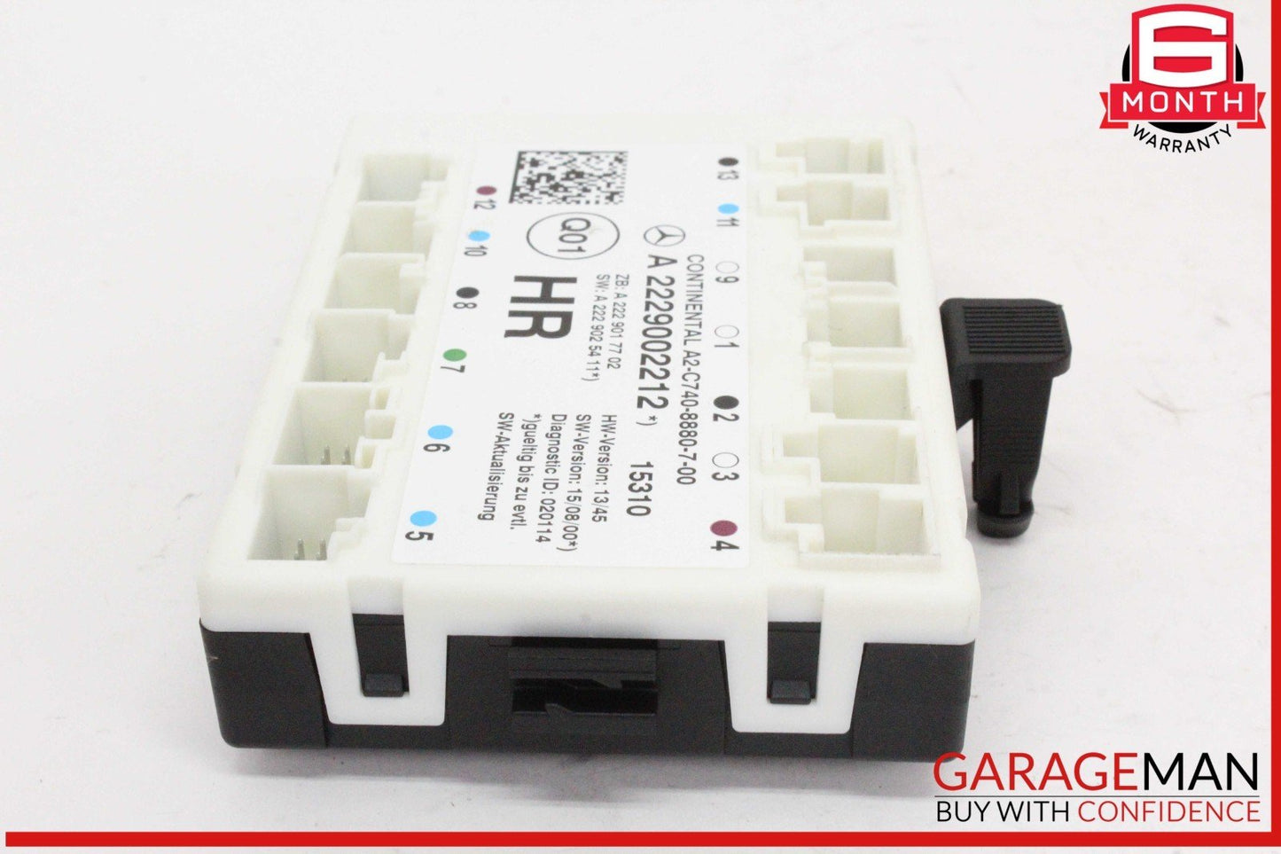 14-17 Mercedes W222 S550 Rear Right Passenger Side Door Control Module Unit OEM